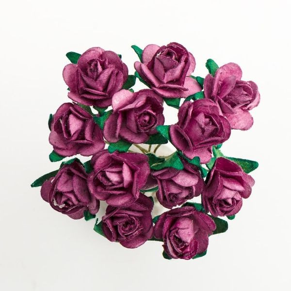 Discover the Paper Tea Rose Dusky Pink (12 Pack) at Bristow Direct