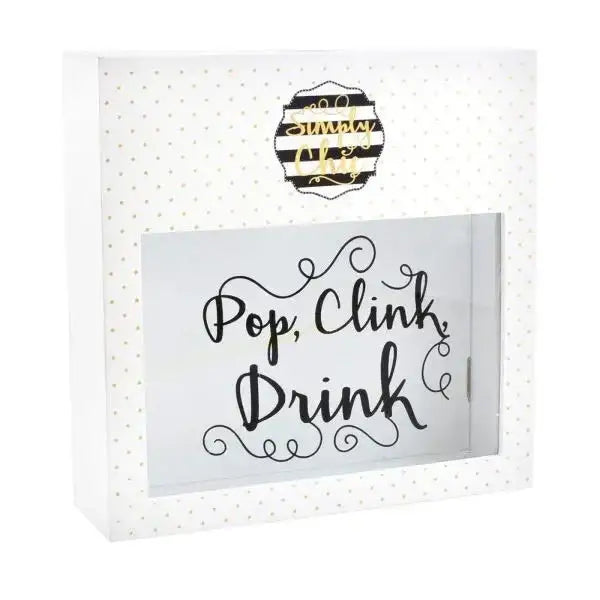 Simply Chic Wine Cork Box by Leonardo Collection