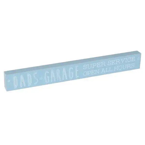 love Life Mdf Plaque Dads Garage Super by Juliana