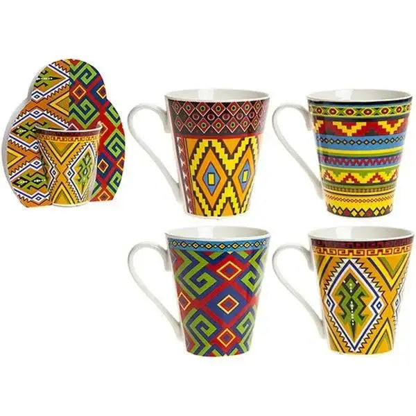 Aztec Mug With Sleeve (Assorted Designs)