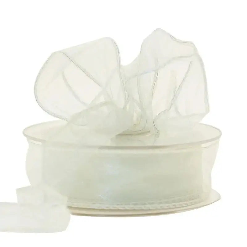 Cream Chiffon Ribbon (30mm)