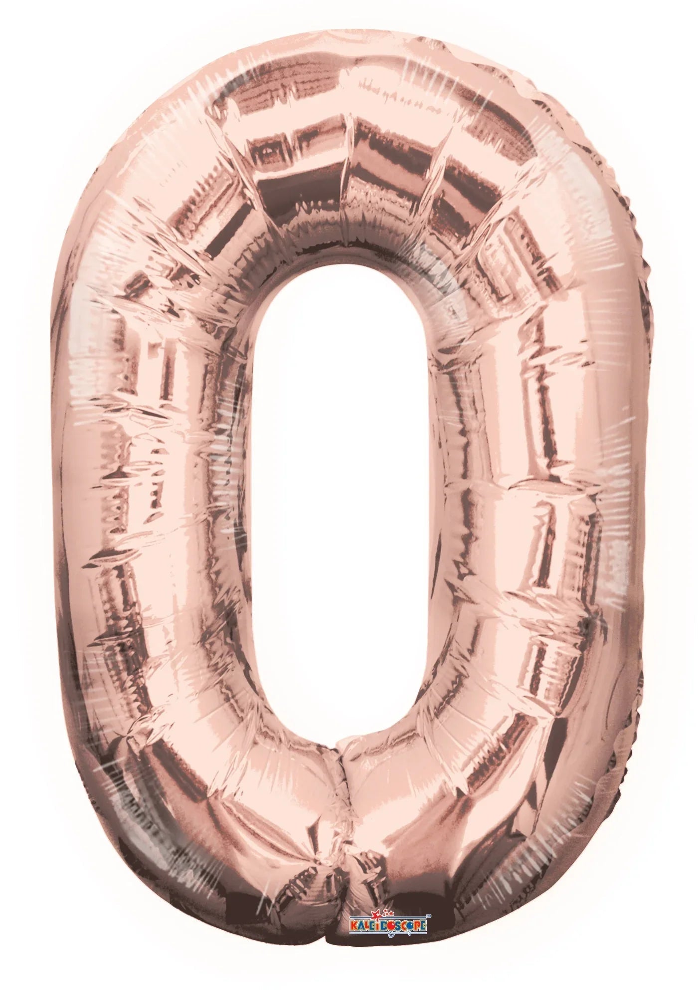 34" Number Balloon - 0 - Rose Gold