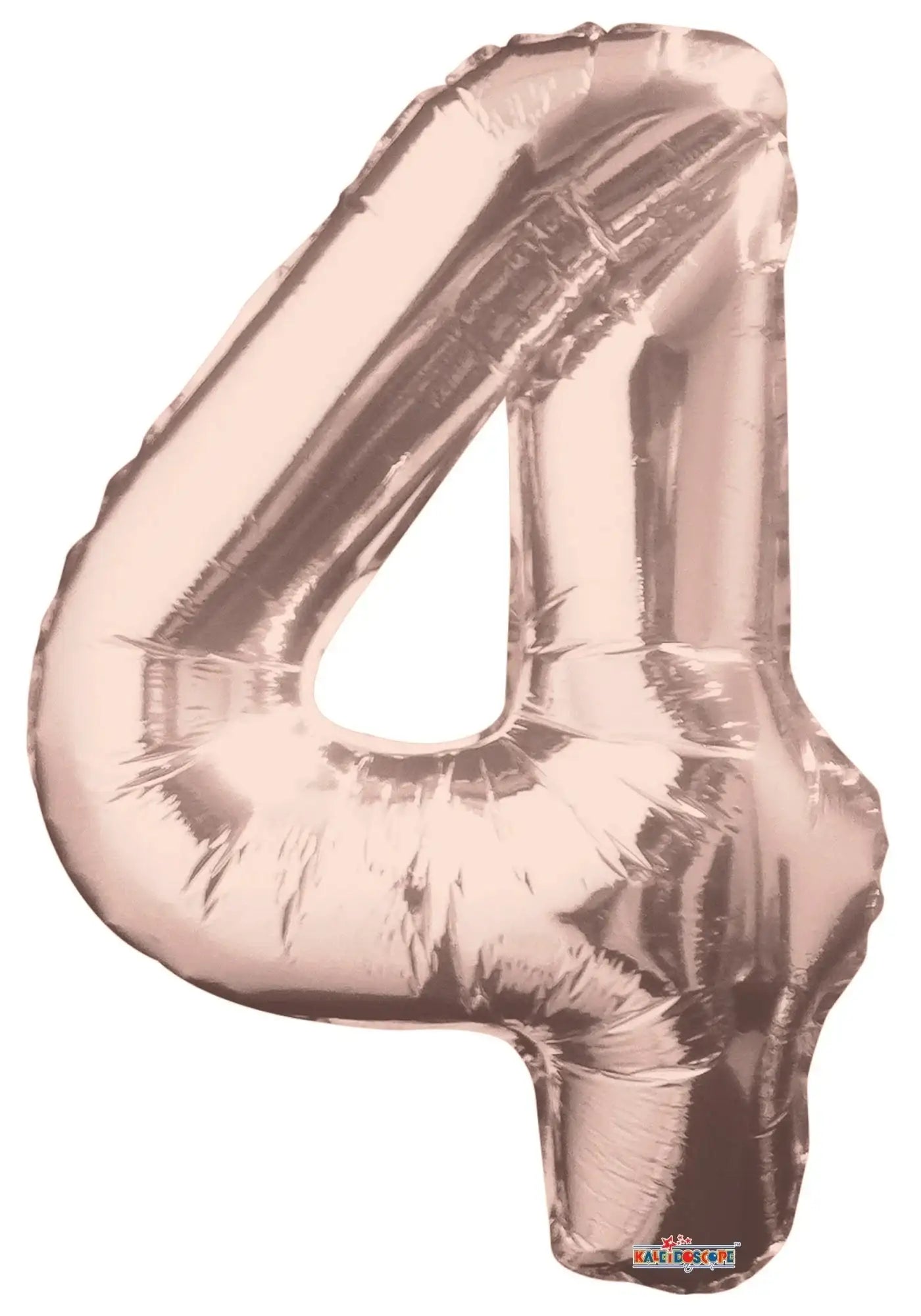 34 Inch Number Balloon - 4 - Rose Gold