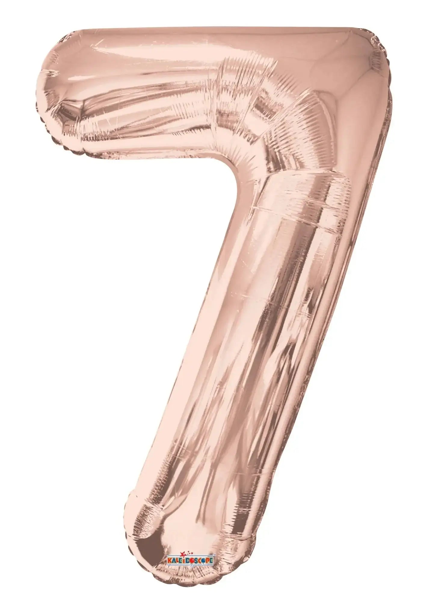 34 Inch Number Balloon - 7 - Rose Gold