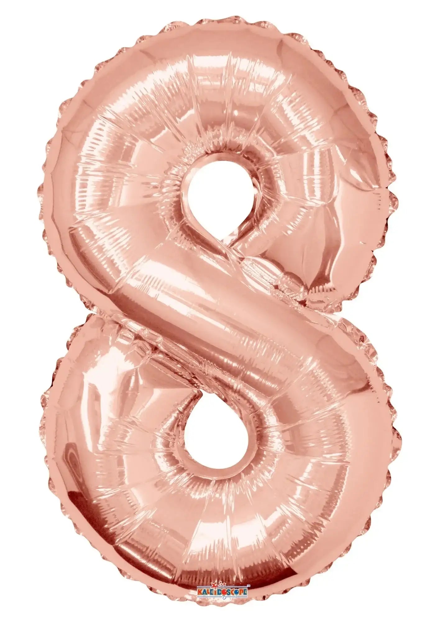 34 Inch Number Balloon - 8 - Rose Gold