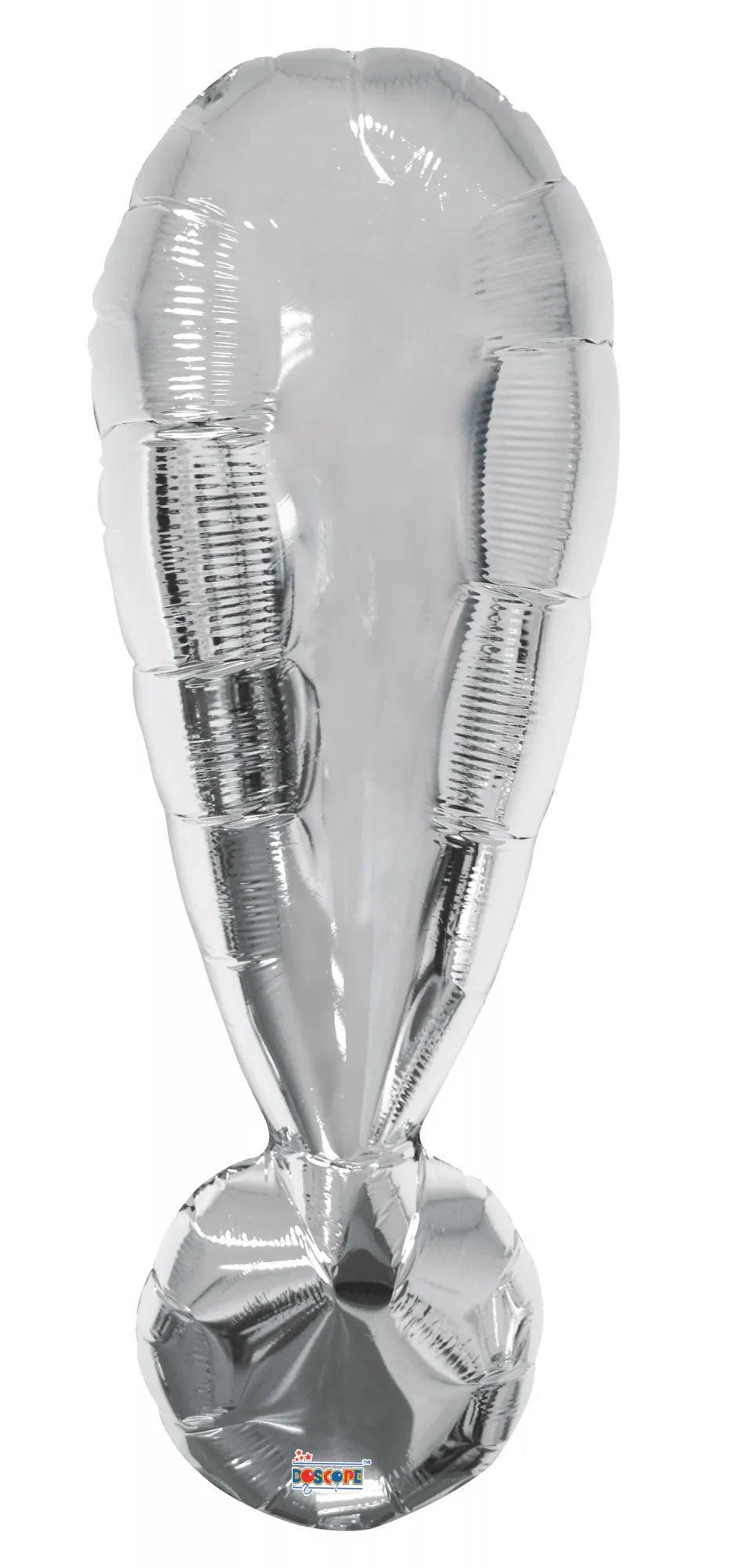 34" Silver Symbol ! Balloon