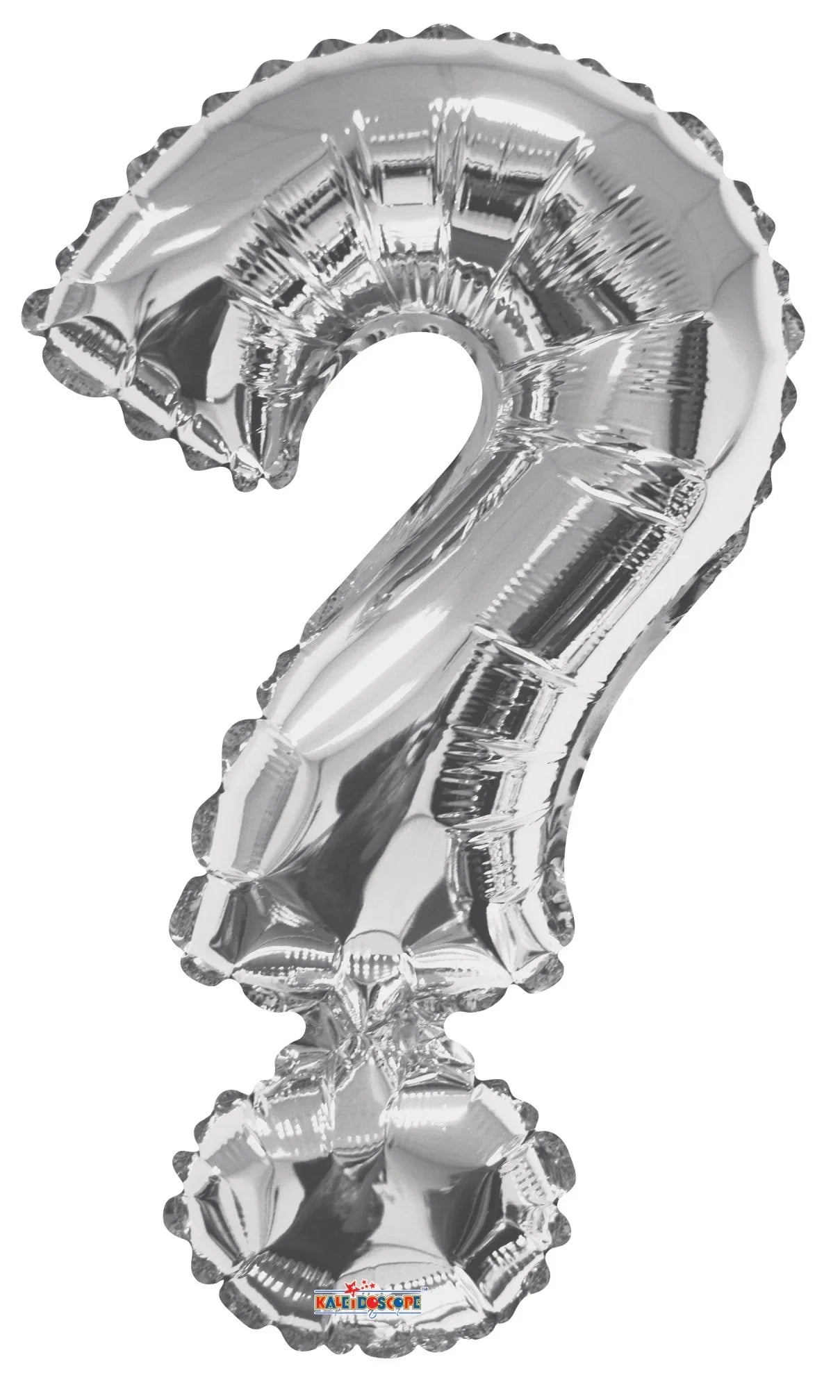 34" Silver Symbol ? Balloon