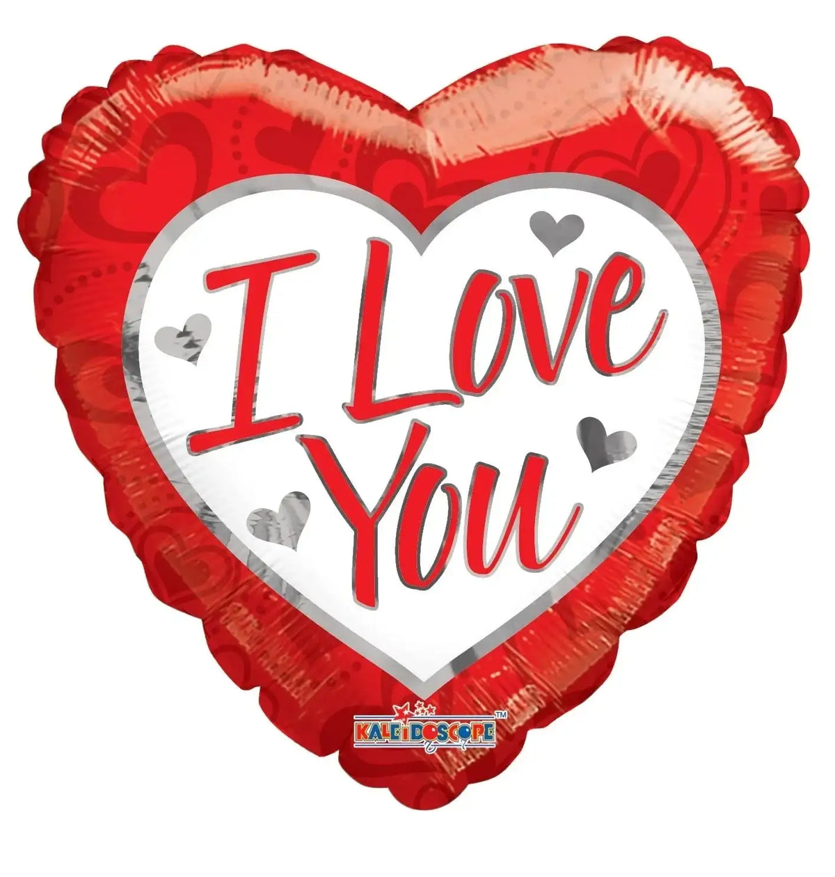 I Love You Supershape Heart Balloon 36 Inch