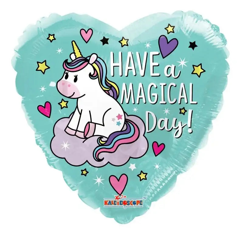 18 Inch Unicorn Have a Magical Birthday Balloon