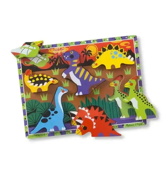 Dinosaurs Chunky Puzzle by Melissa and Doug