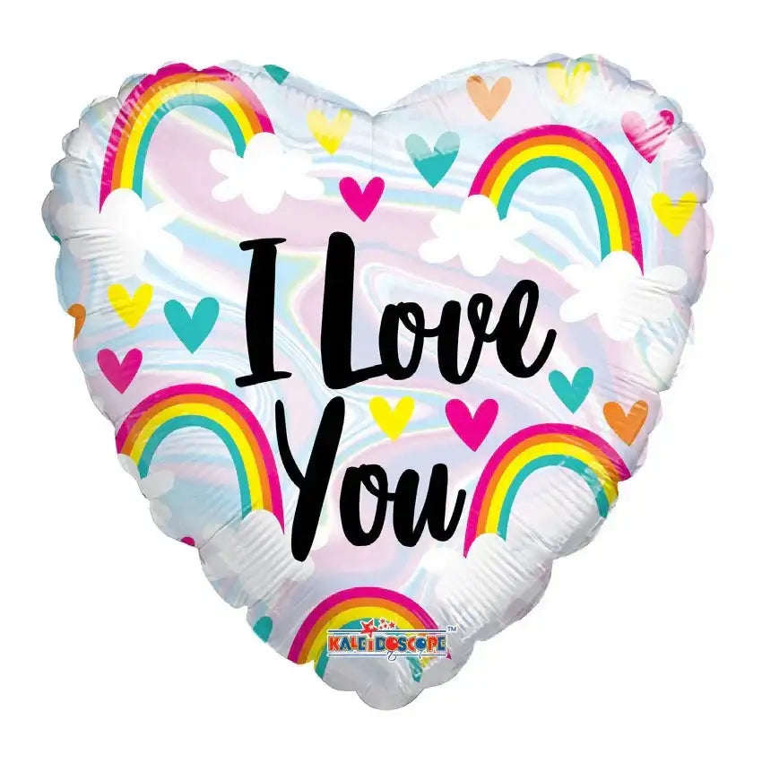 I Love you Rainbows Balloon (18 Inch)