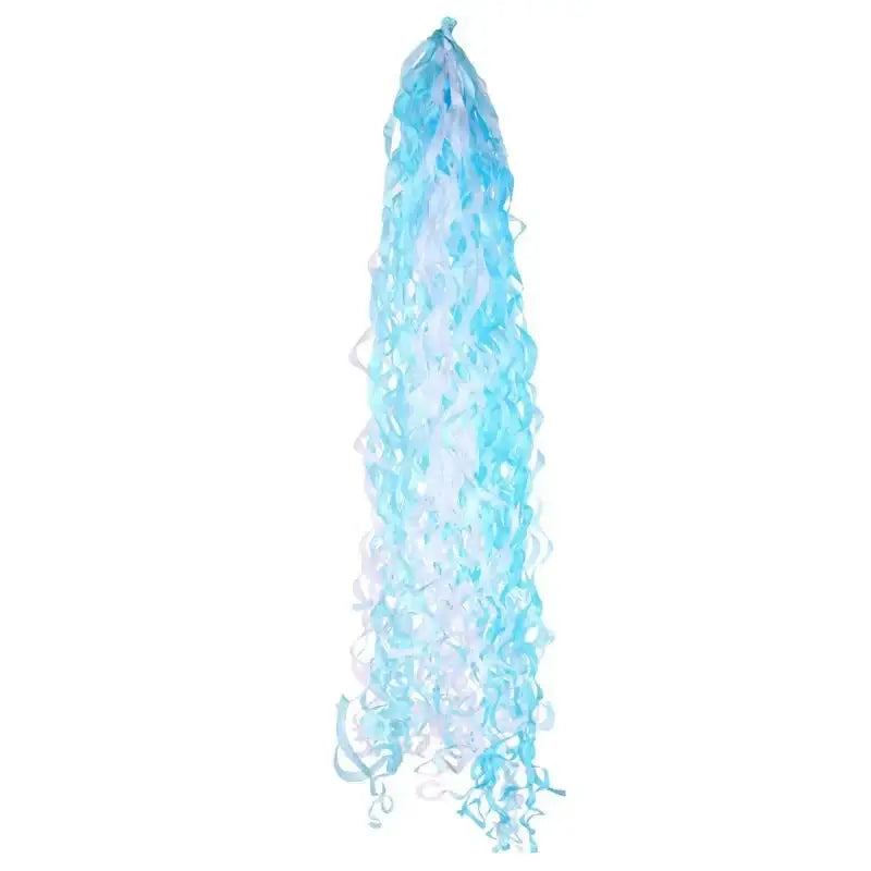 Baby Blue and White Balloon Tassel
