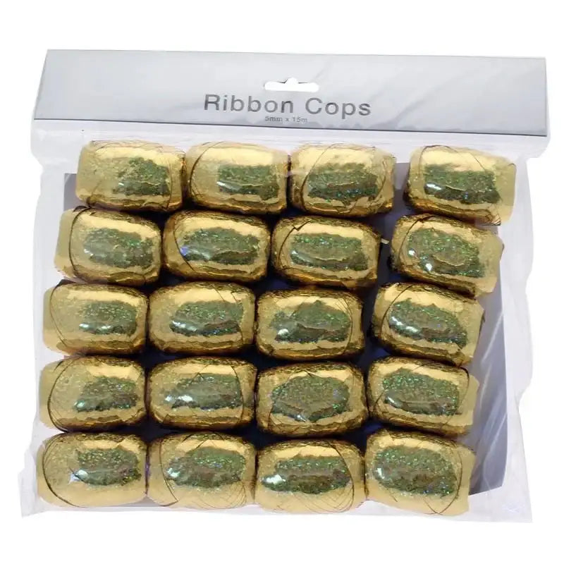 Holographic Gold Ribbon Cops Bulk Pack