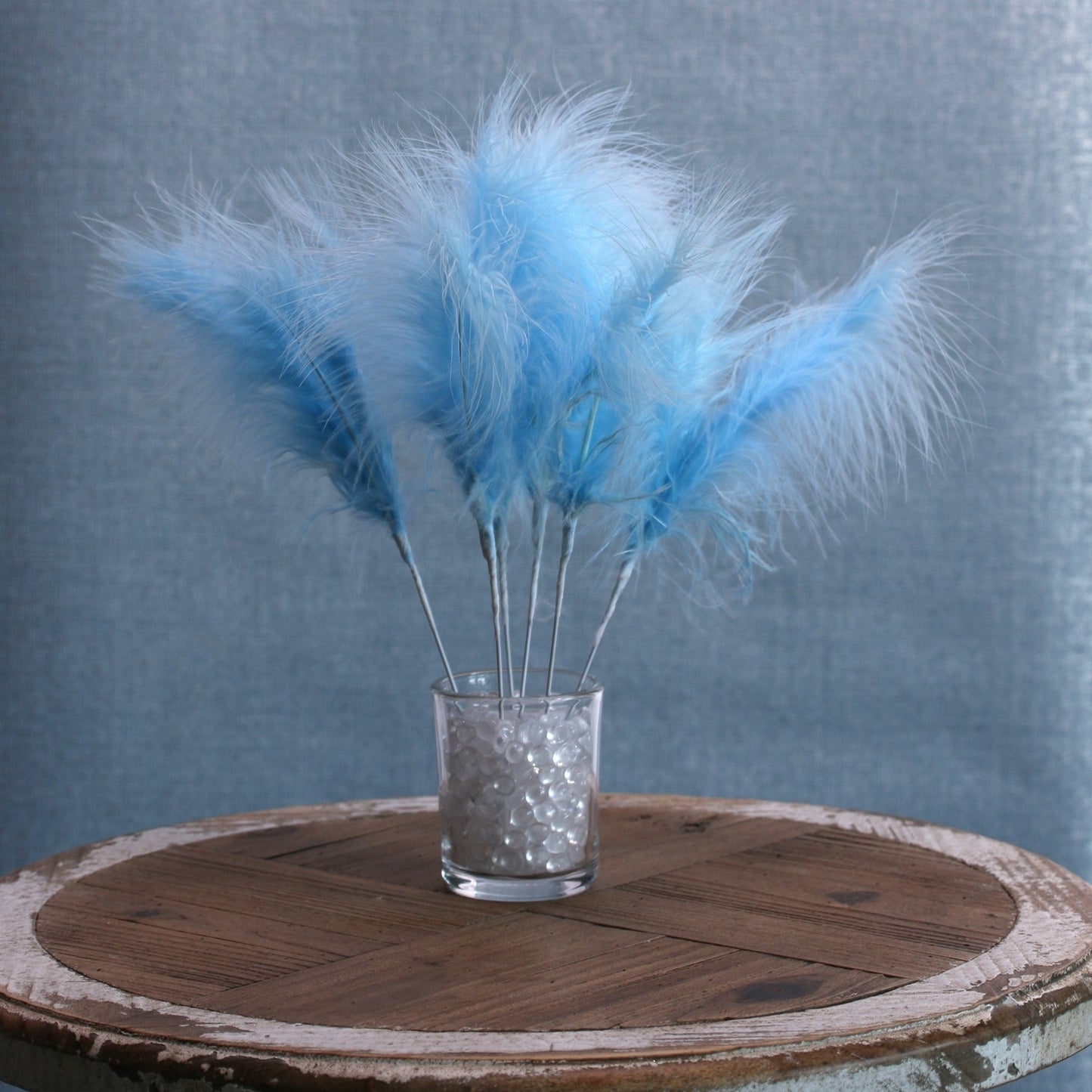 Discover the Baby Blue Fluff Feathers (6 Pack) at Bristow Direct