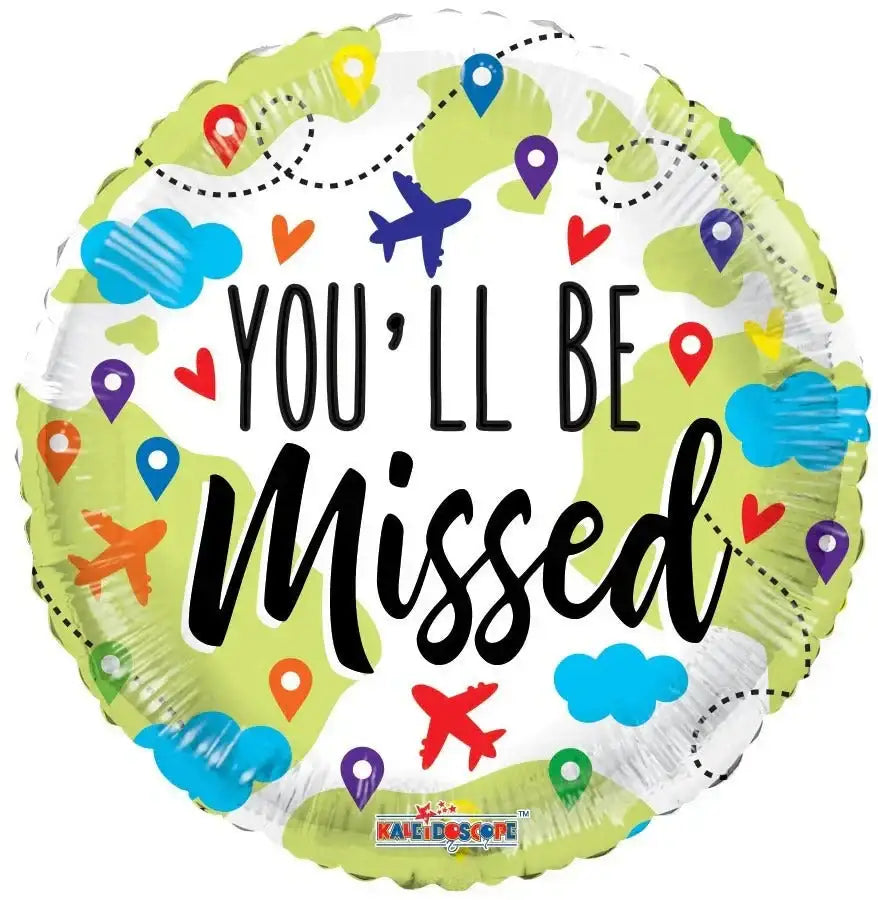 Youll Be Missed Balloon (18 Inch)