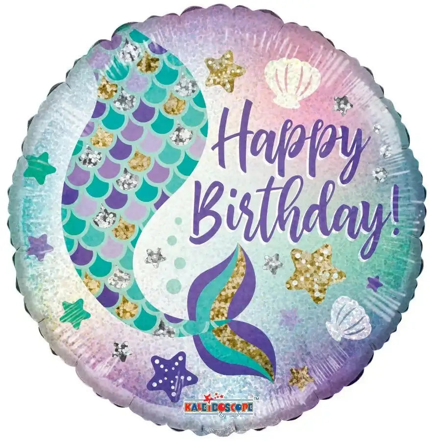 Birthday Mermaid Balloon (18 Inch)