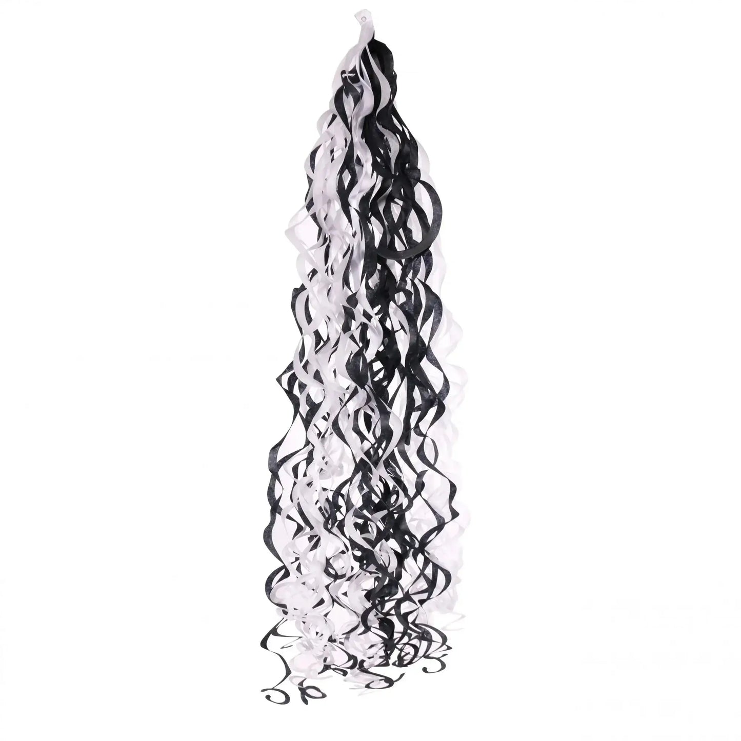 Black and White Balloon Tassels (For 18 Inch Balloons)