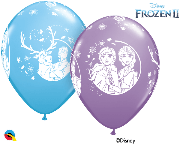 Latex Special Assorted Frozen II Balloons (x25)