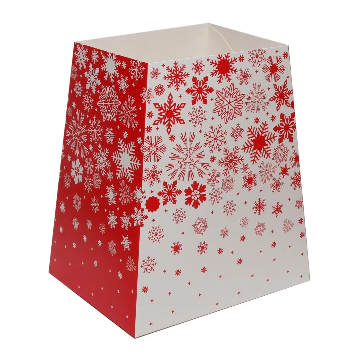 Red and White Snowflakes Gift Box (19 x 12 x 9cm)