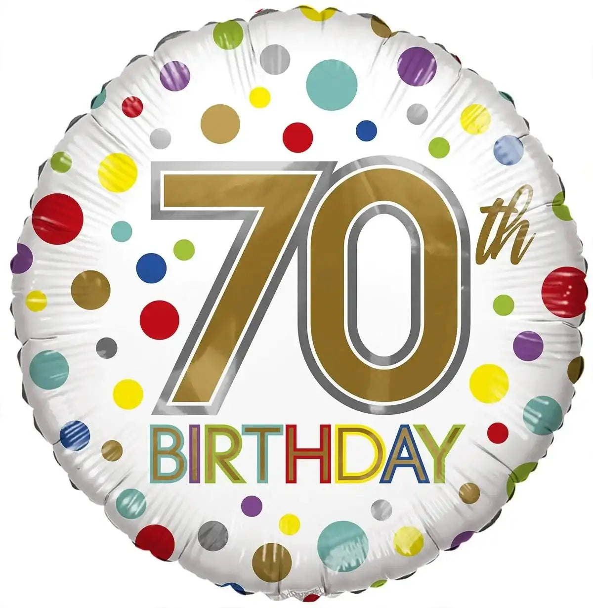 Eco Balloon - Birthday Age 70 (18 Inch)