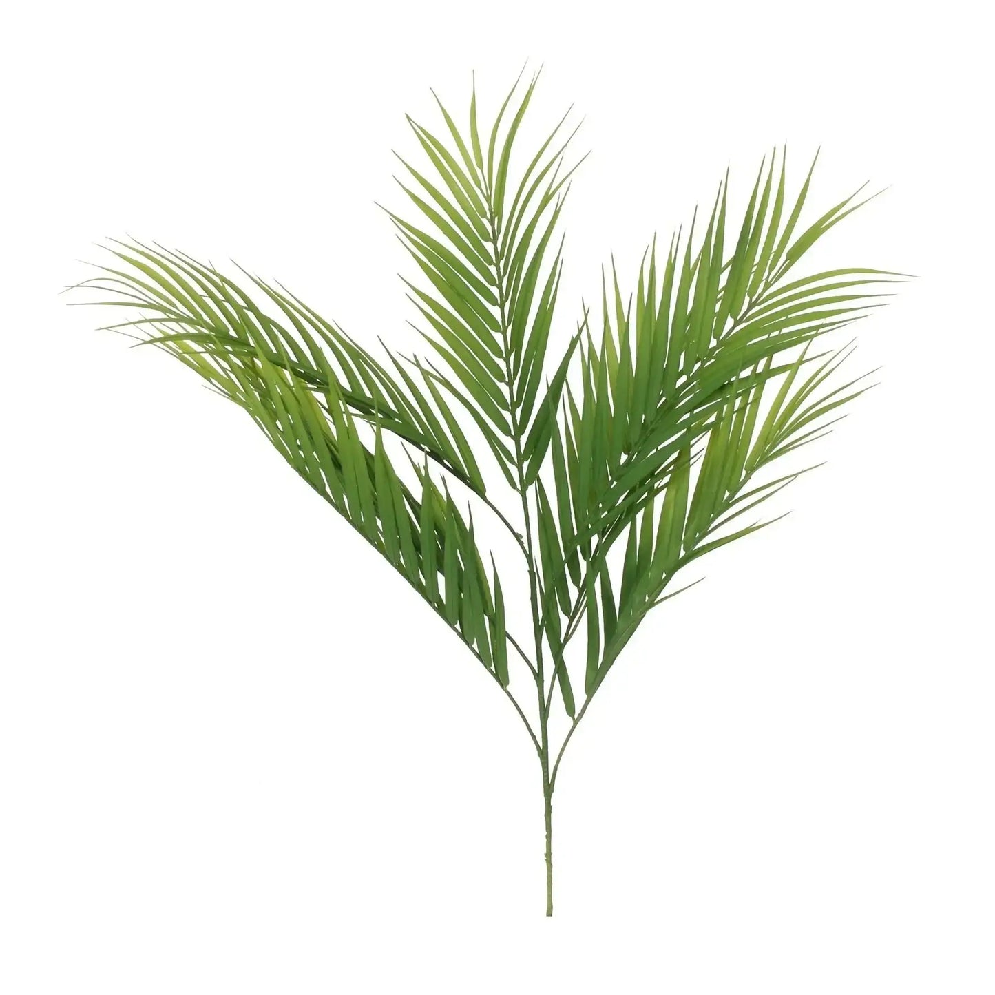 Artificial palm frond for home décor and tropical-themed celebrations