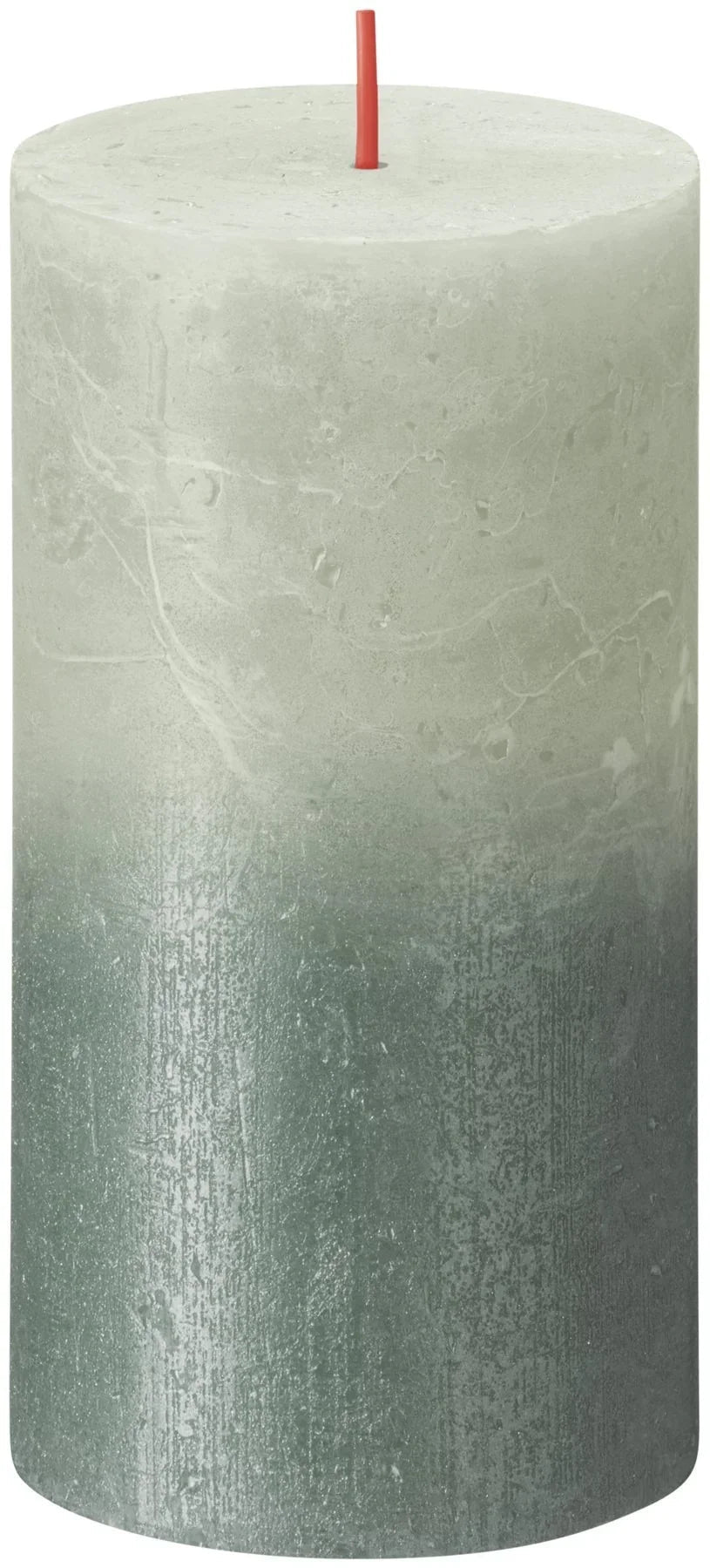 Bolsius Rustic Faded Foggy Green Oxid Blue Metallic Candle (130mm x 68mm)