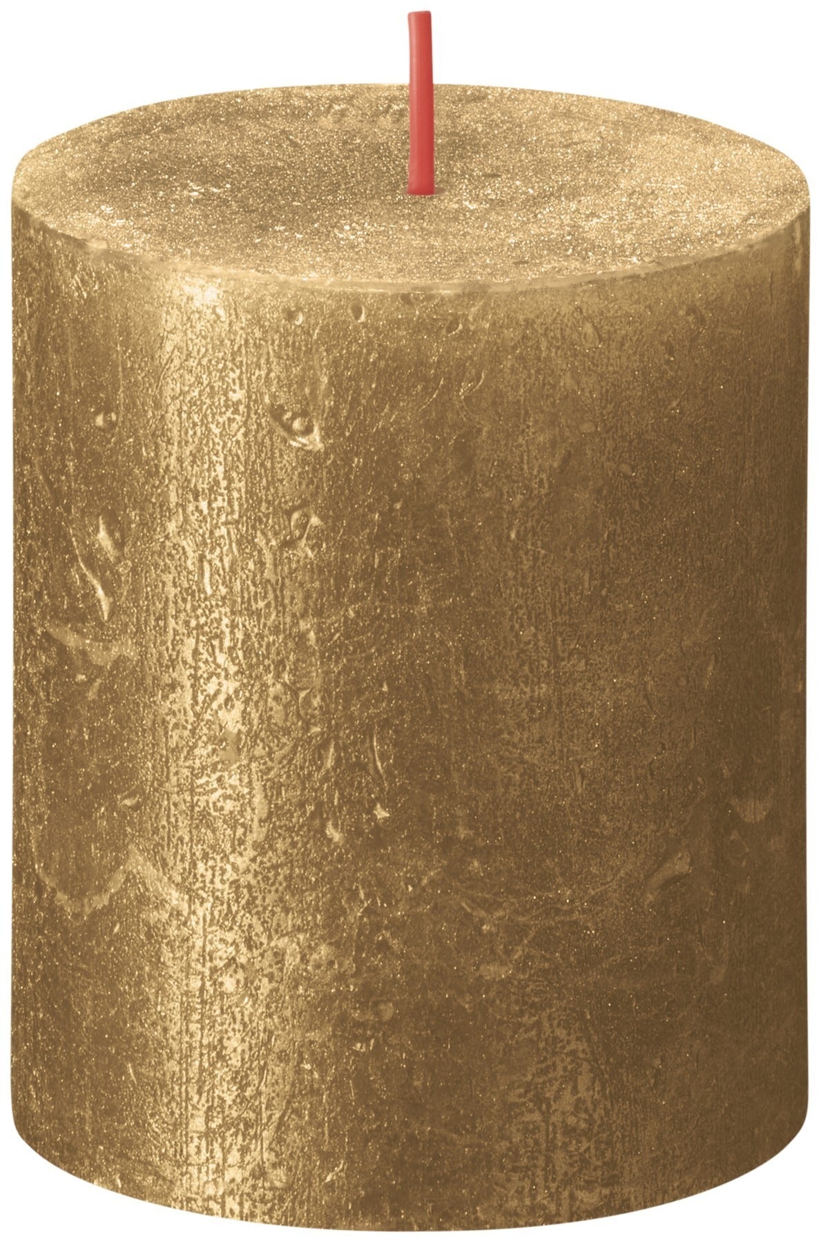 Discover the Gold Bolsius Rustic Shimmer Metallic Candle (80 x 68mm) at Bristow Direct