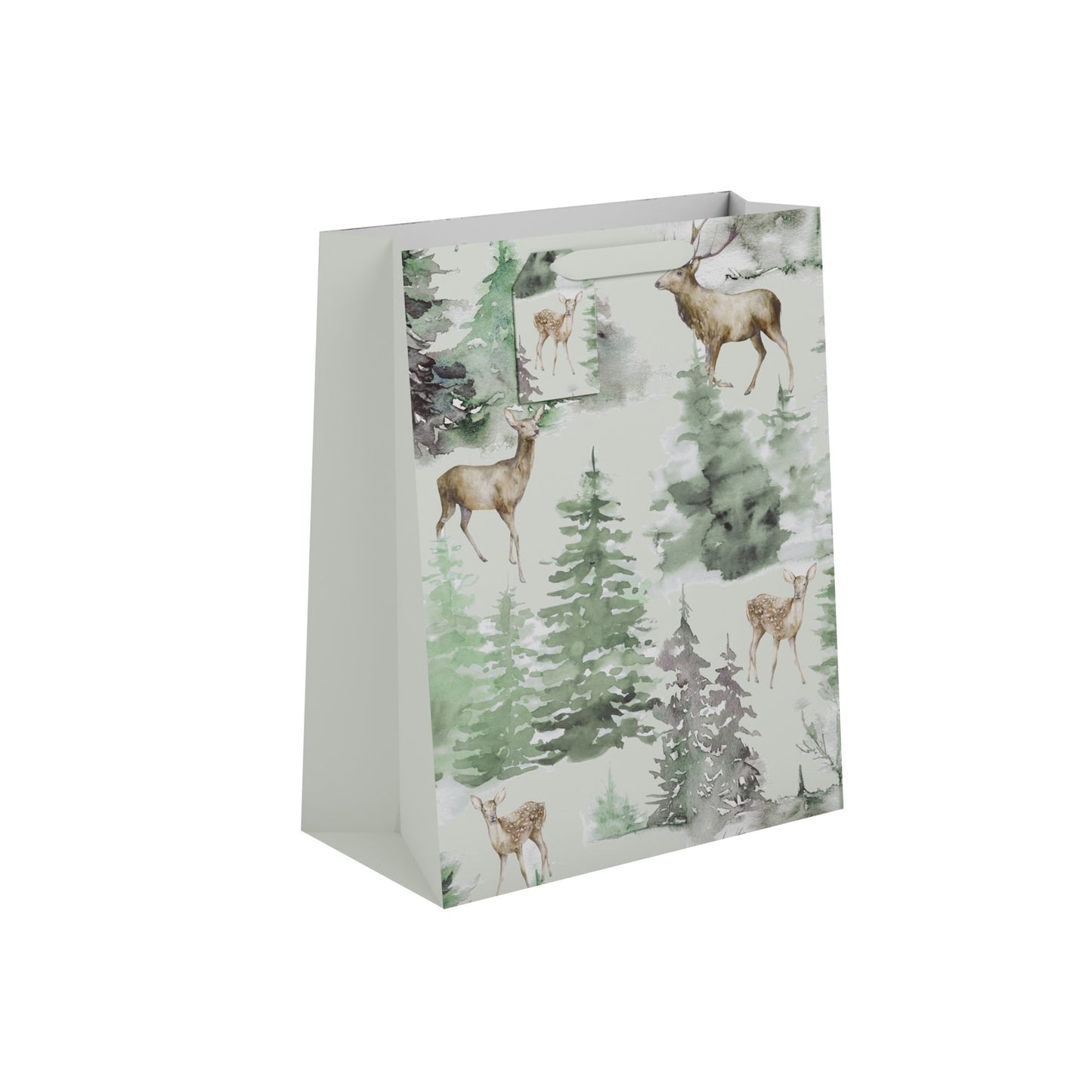 Traditional Reindeer Gift Bag Large