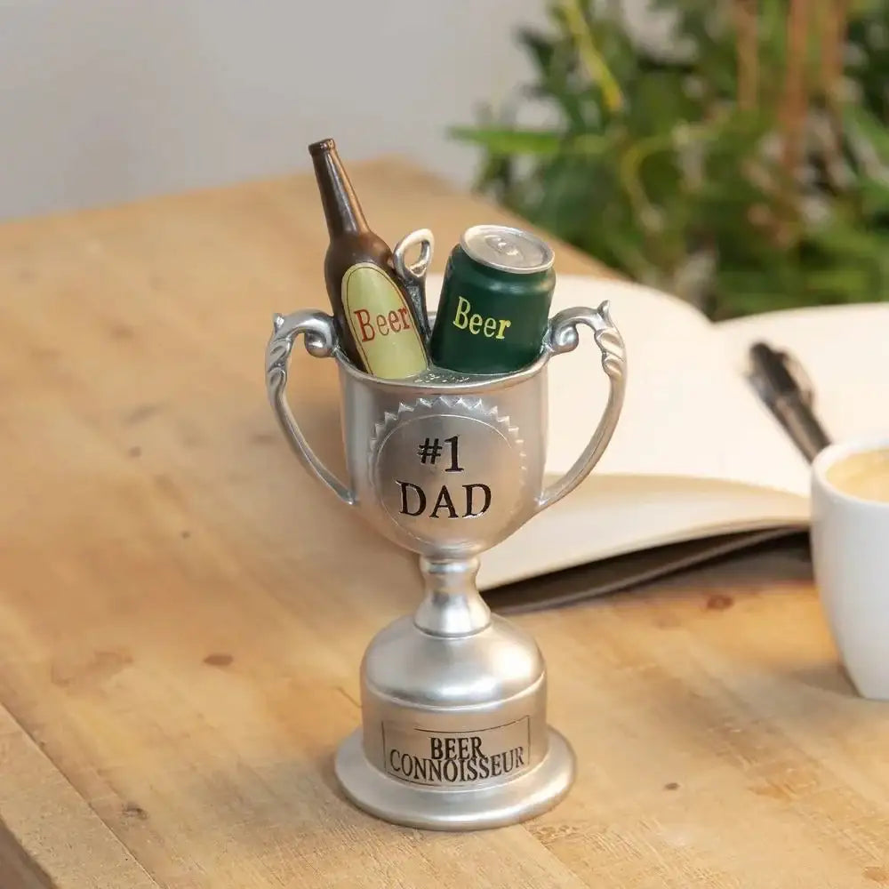 No1 Dad Beer Connoisseur Trophy