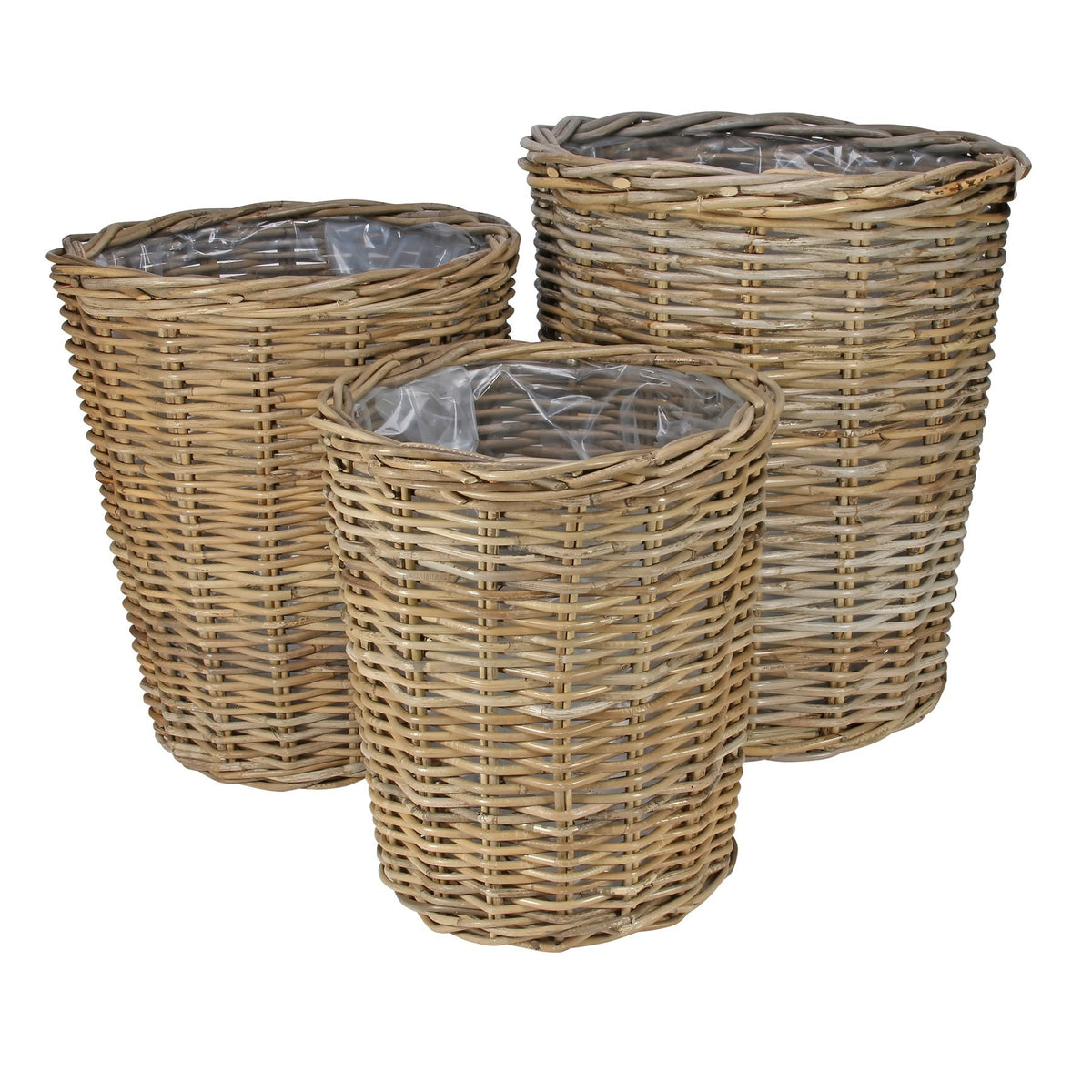 Discover the Natural Cane Cylinder Basket (3) at Bristow Direct