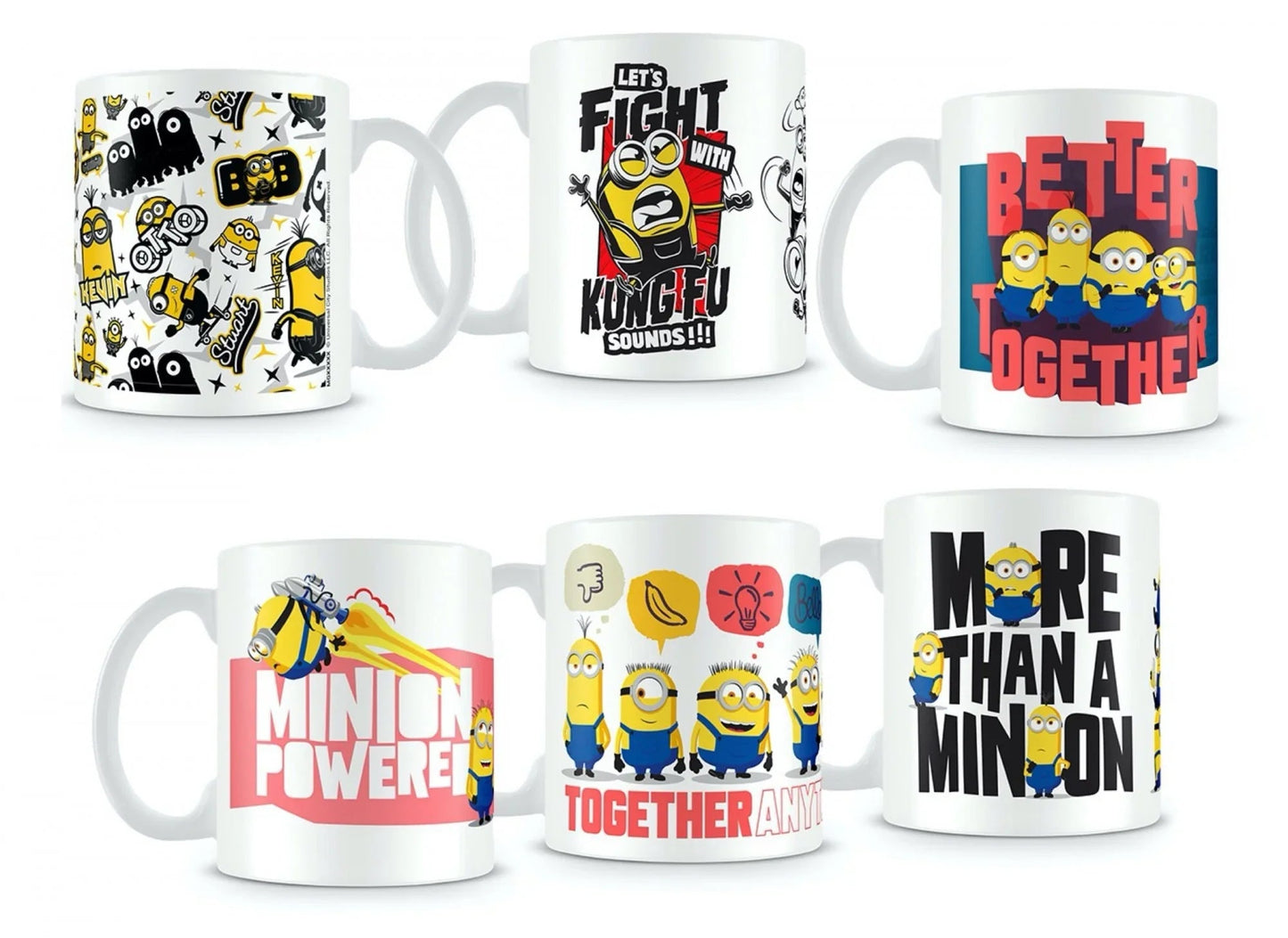 Minions 2 Mug (6 Assorted Designs includes box)