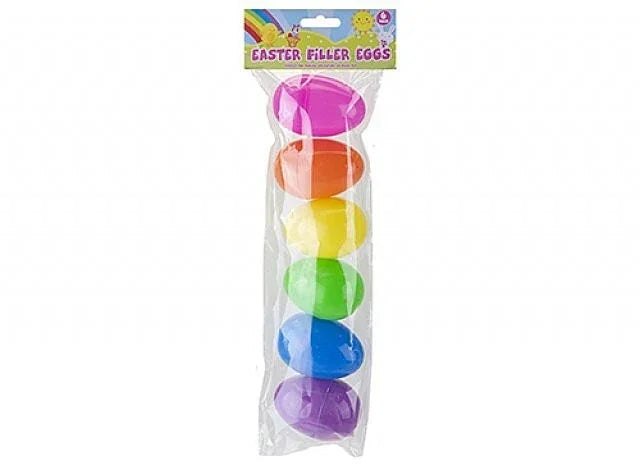 5cm x 8cm Easter Filler Eggs (Pack of 6)