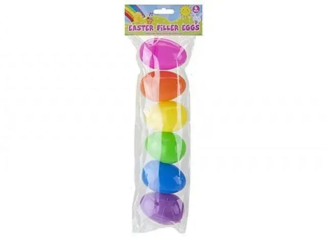 5cm x 8cm Easter Filler Eggs (Pack of 6)