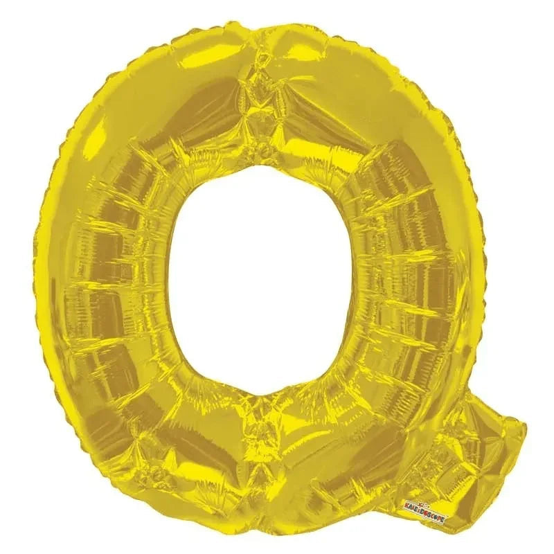 34" Letter Balloon - Q - Gold