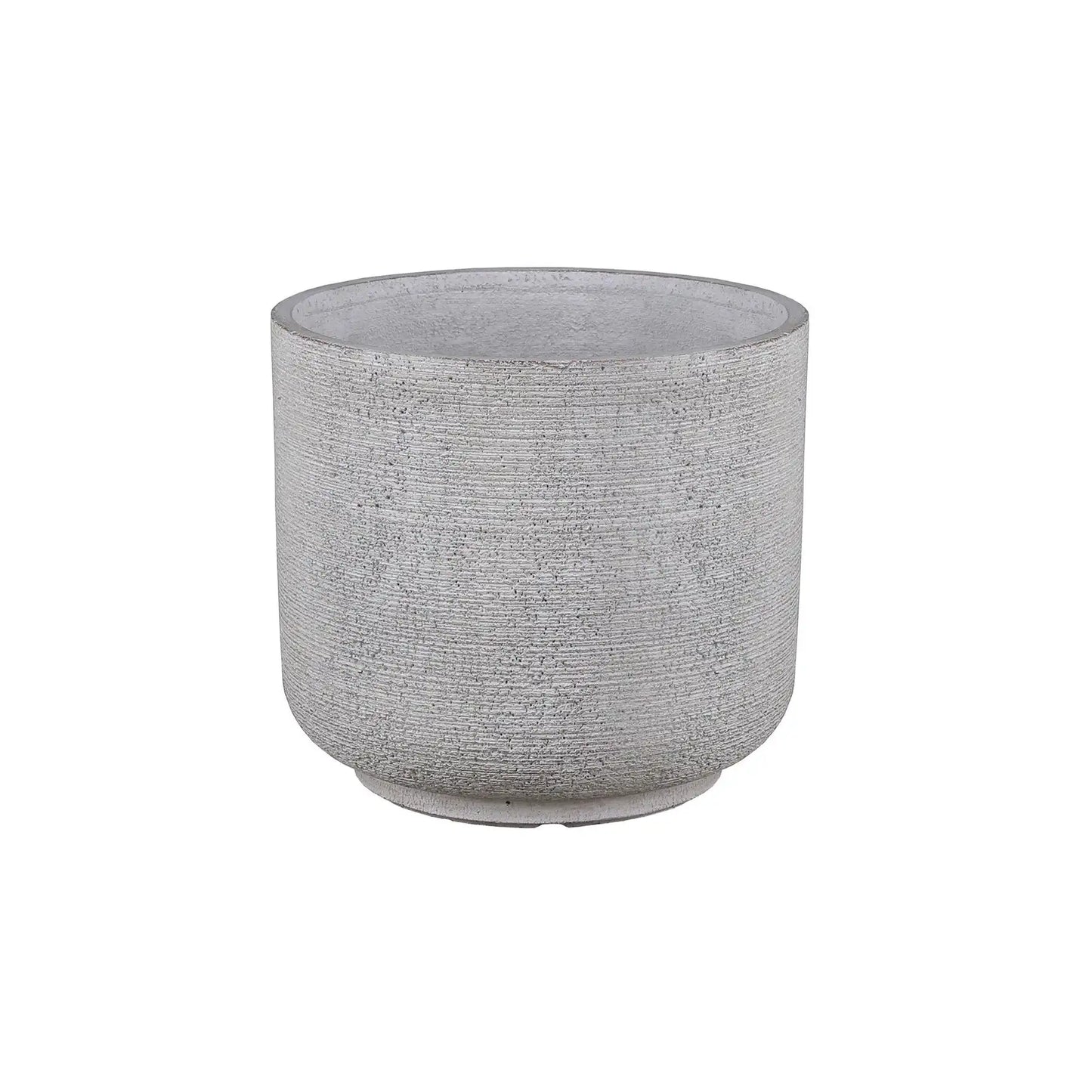 Cream Textured Elemental Hortus Planter (22cm x 25cm)