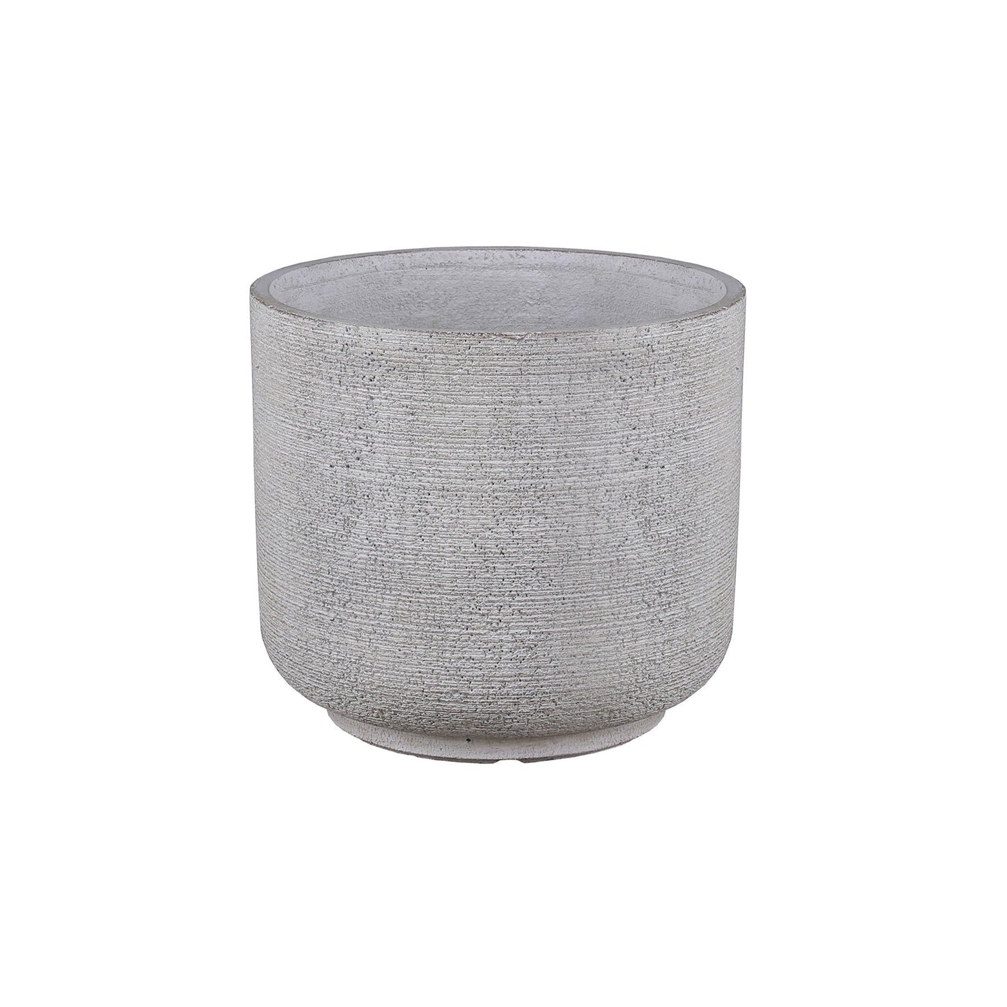 Cream Textured Elemental Hortus Planter (22cm x 25cm)