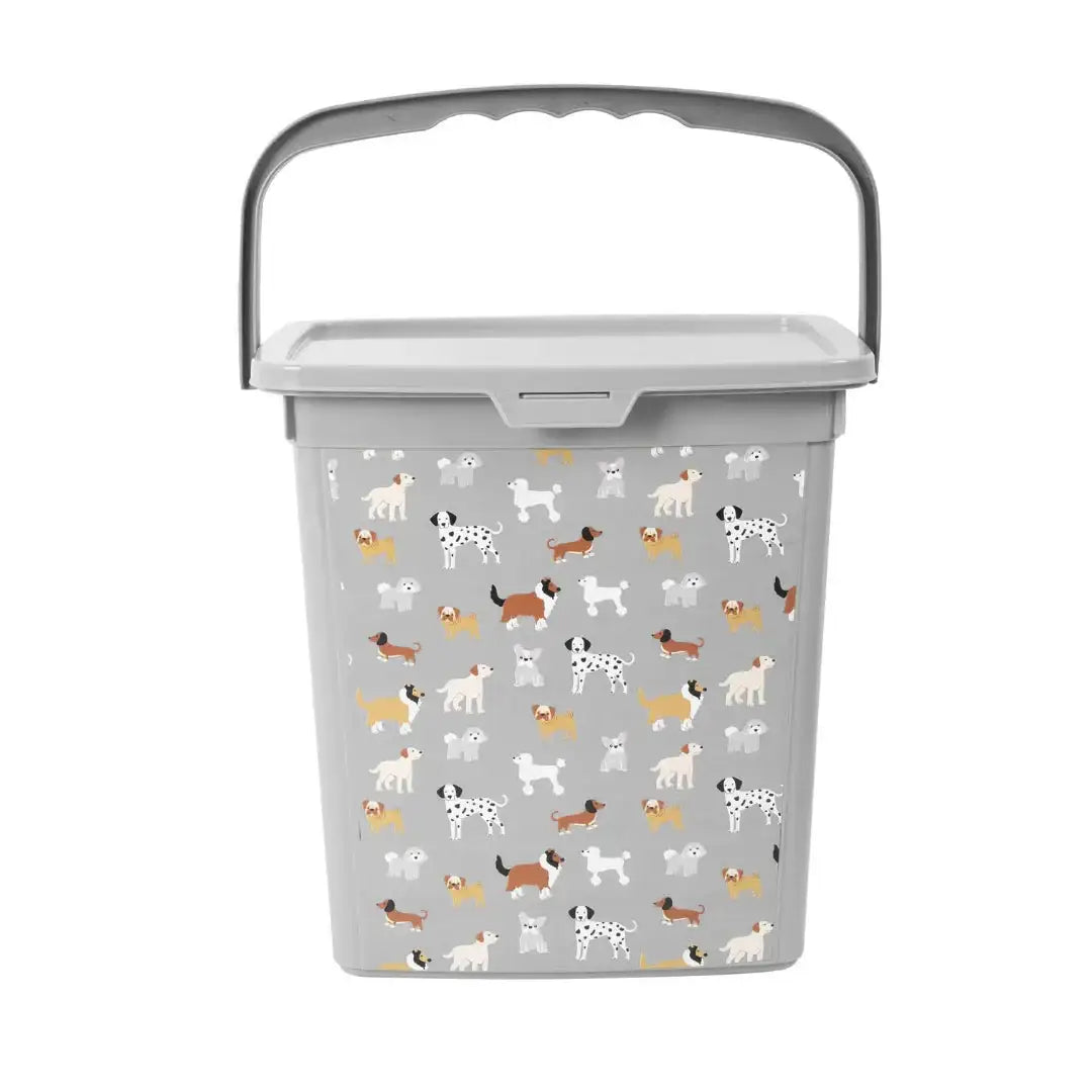 Grey Pet Food Storage Container