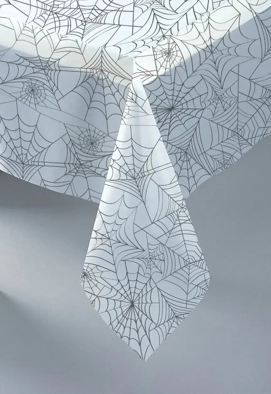 Clear Spider Web Tablecover