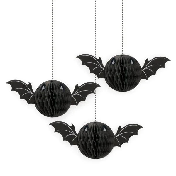 Bat Honeycomb Hanging Decorations