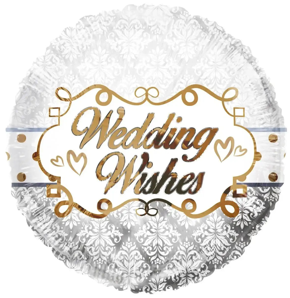 ECO 18 Inch Wedding Wishes Balloon