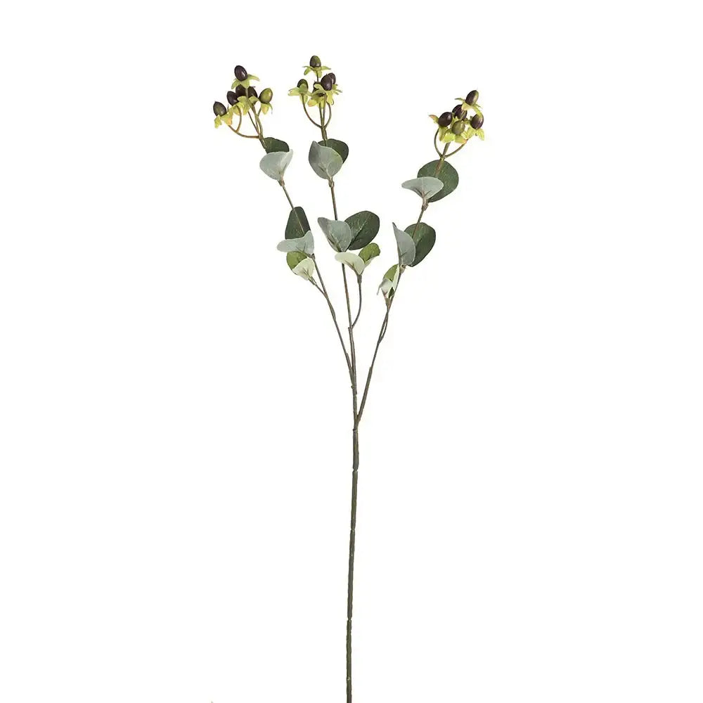 Hypericum Spray x3 Burgundy (62cm)
