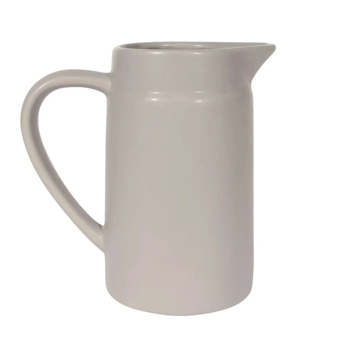 Cool Grey Ceramic Jug