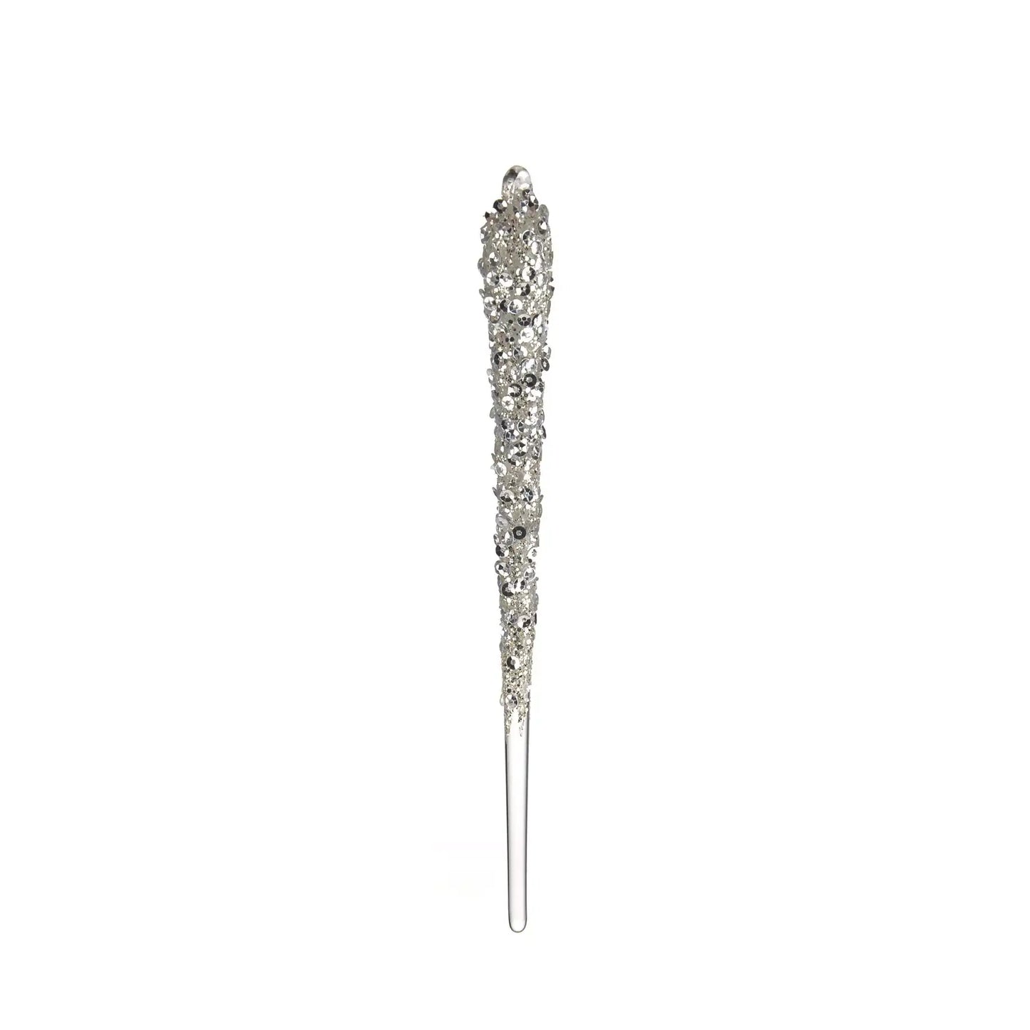Glass Icicle Hanging Decoration