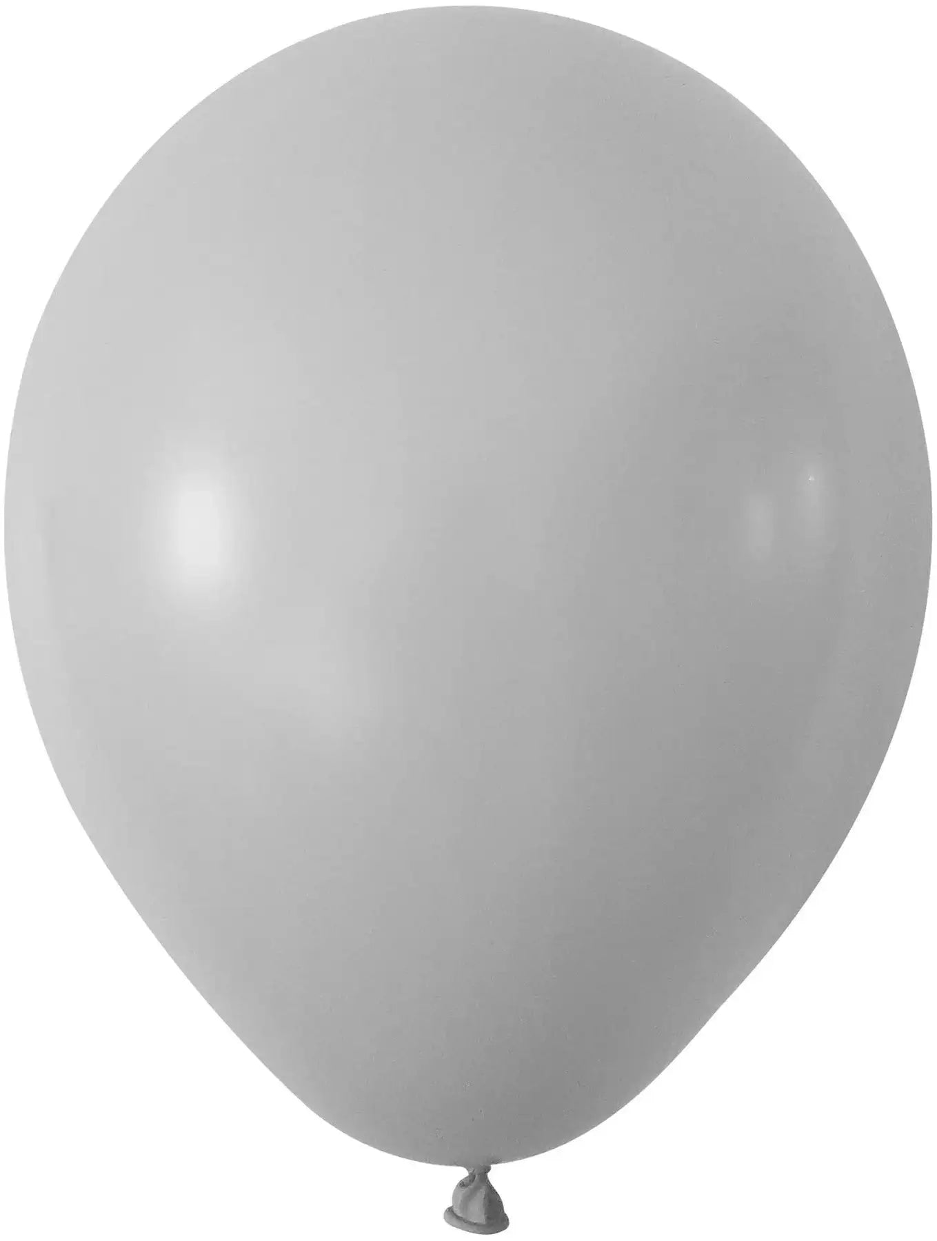 Grey Latex Balloon - 12 Inch (Pk 100)