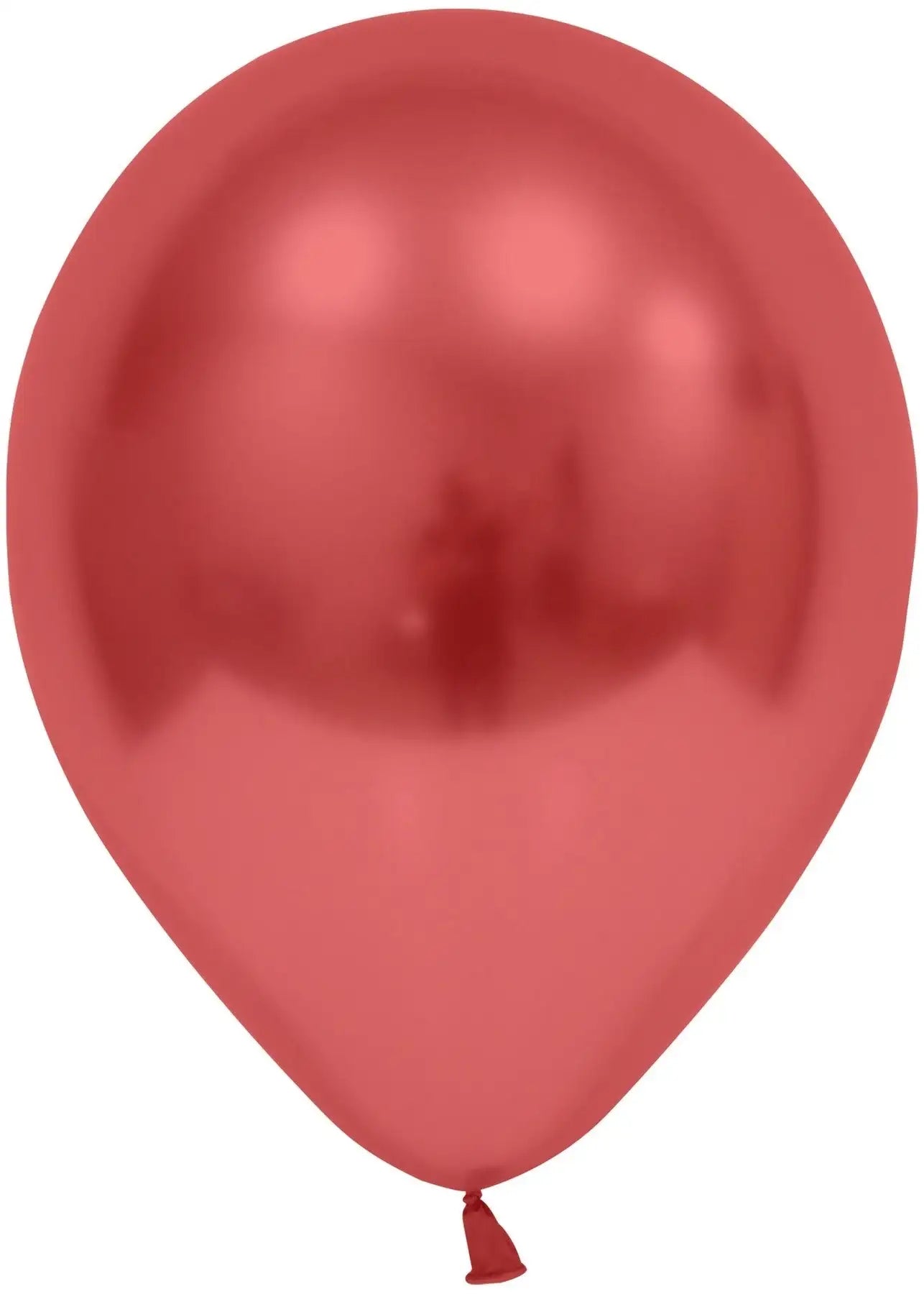 Red Chrome Latex Balloon - 12 Inch (Pk 50)
