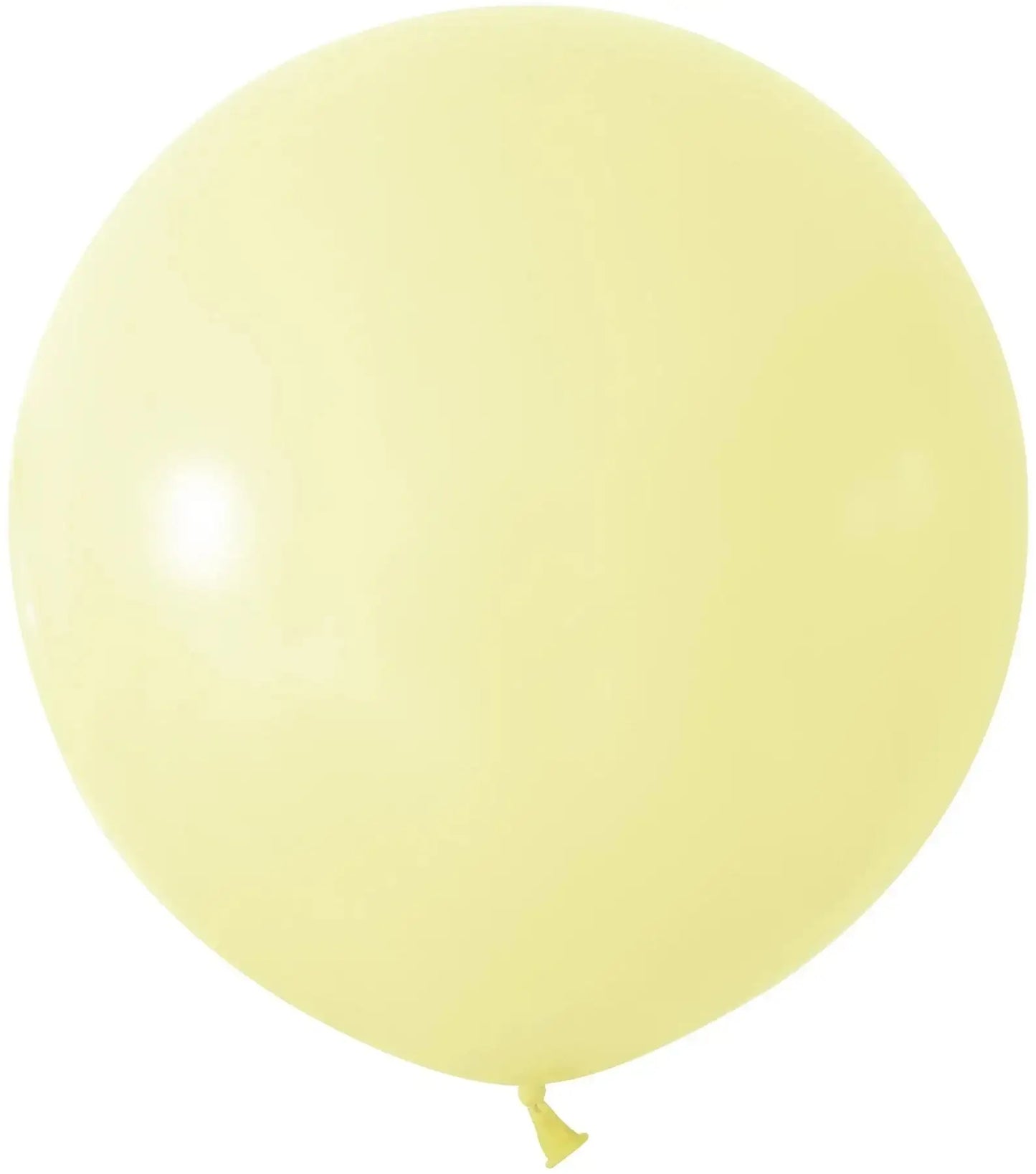 Vanilla Jumbo Latex Balloon - 24 Inch (Pk 3)