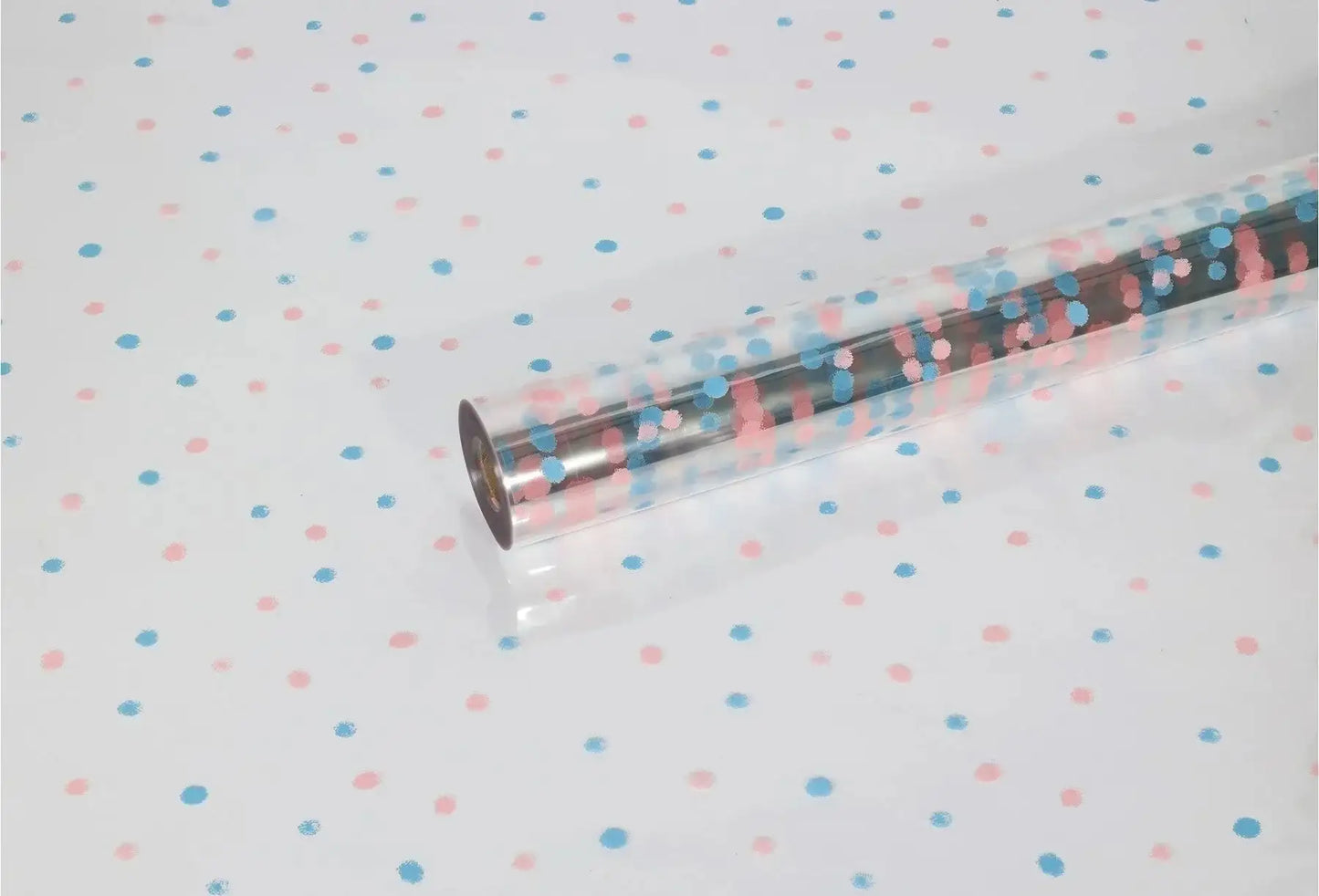 Pink and Blue Dot Film (80cm x 100m)