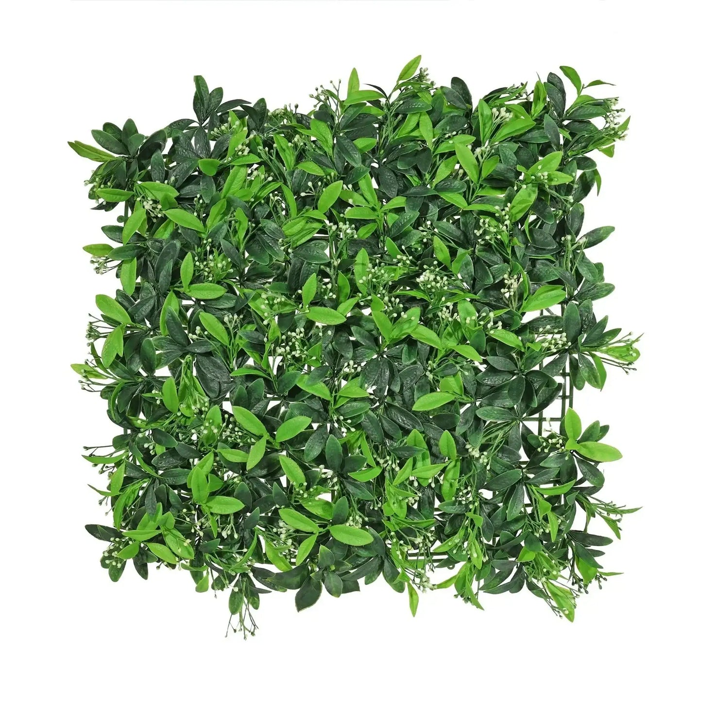 Exterior UV Osmanthus Leaf Green Wall Panel