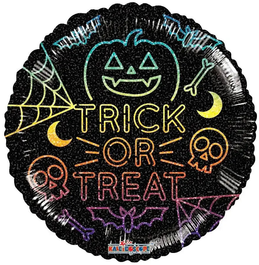Rainbow Trick or Treat Balloon (18 Inch)