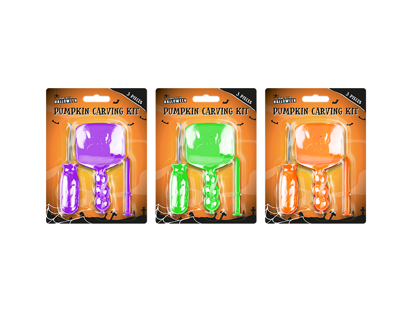 Halloween Pumpkin Carving Kit - Assorted